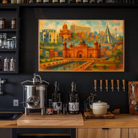 Architectural Wonders of Bangladesh Poster