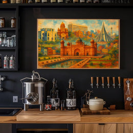 Architectural Wonders of Bangladesh Poster