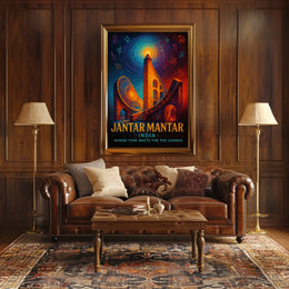 Jantar Mantar Where Time Meets the Cosmos Poster