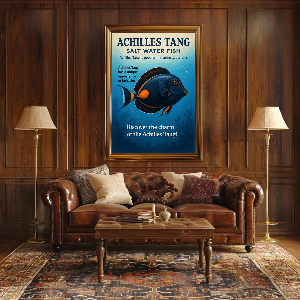 Discover the Charm of the Achilles Tang Poster
