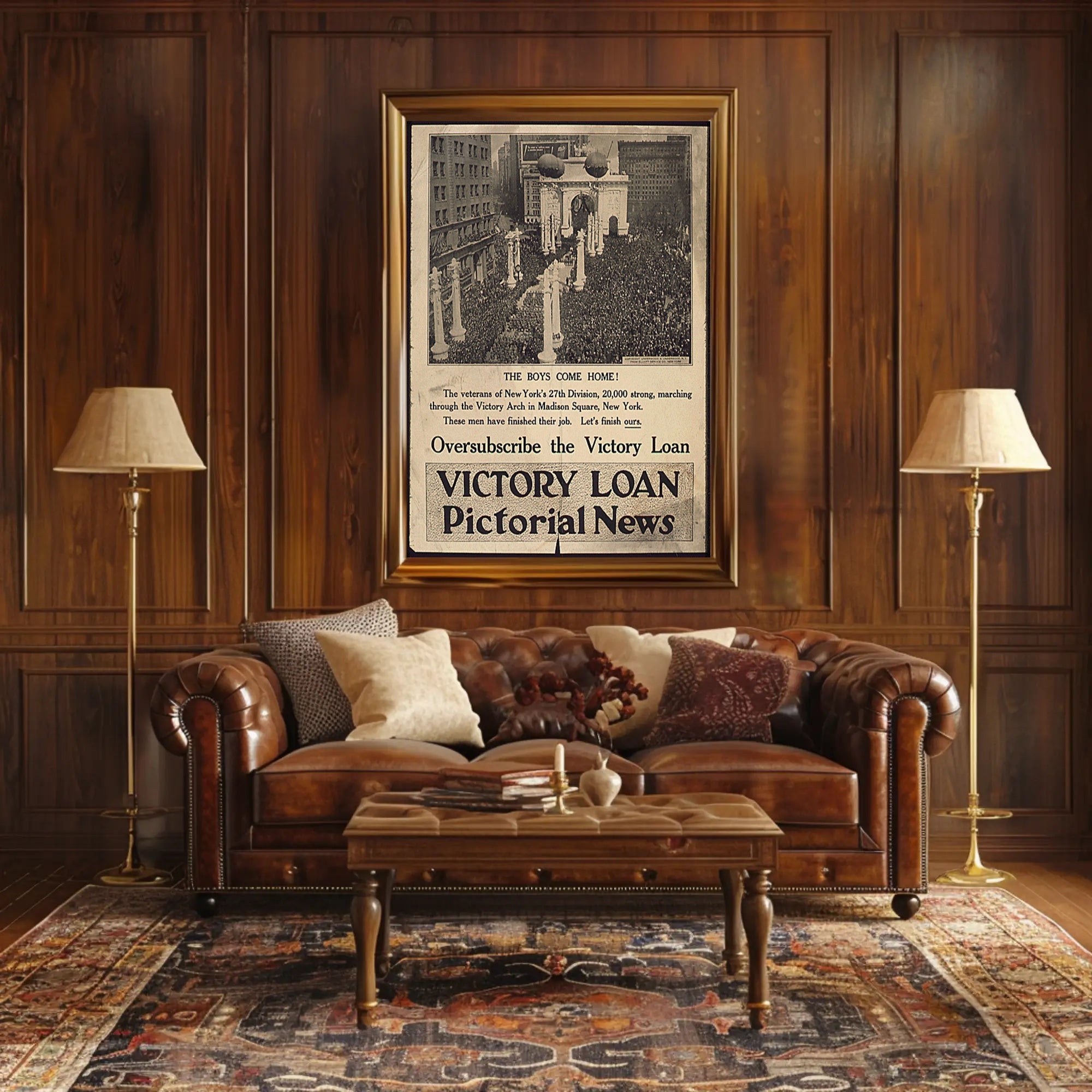 Madison Square Victory Arch: Celebrating Heroes, Historical Poster