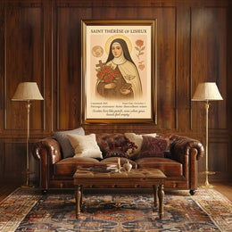Saint Thérèse of Lisieux Devotional Cultural Heritage Poster