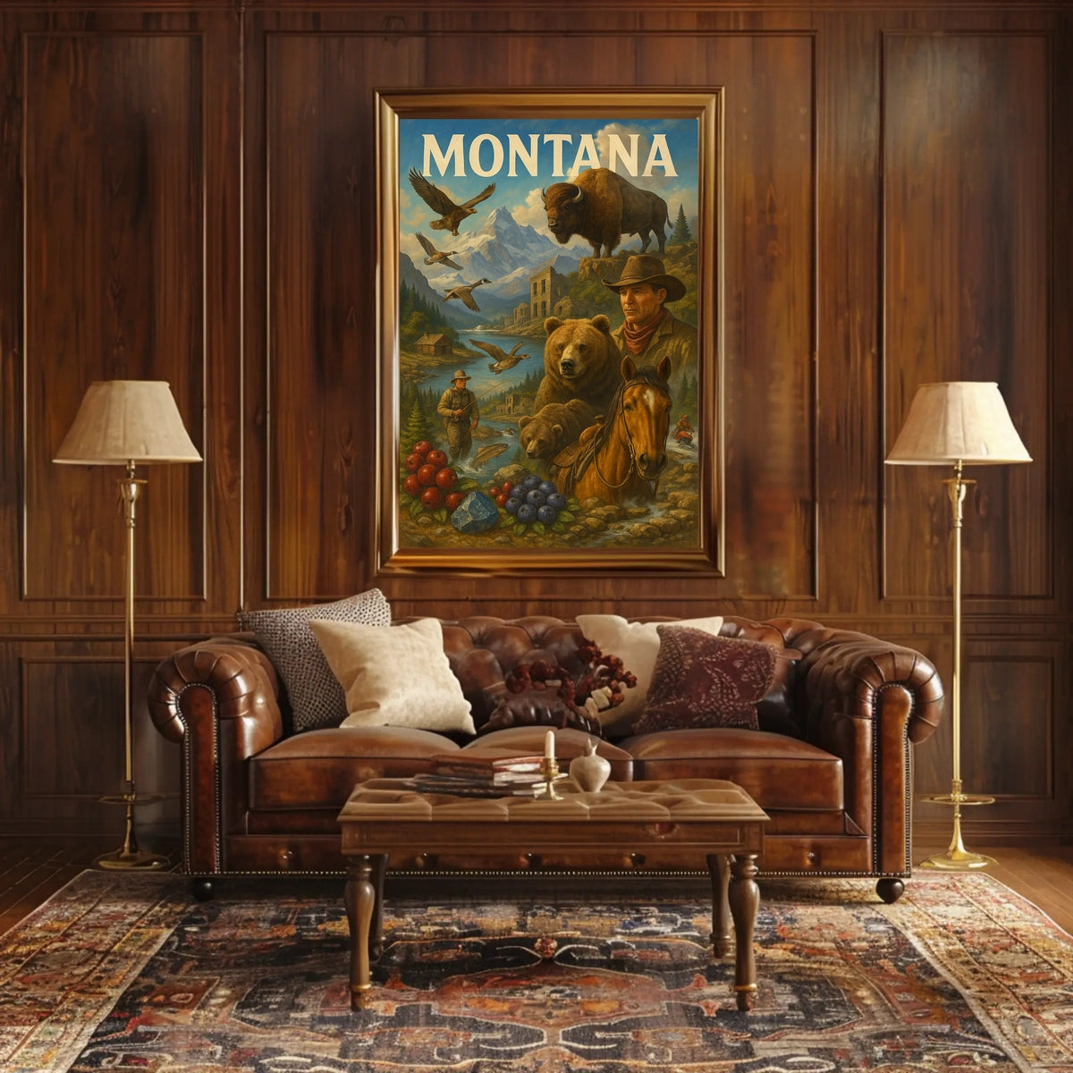 Montana Wilderness Poster