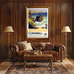 Discover Cornwall Poster