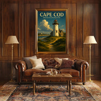 Cape Cod Serenity Coastal Wall Art Decor Lovers Poster