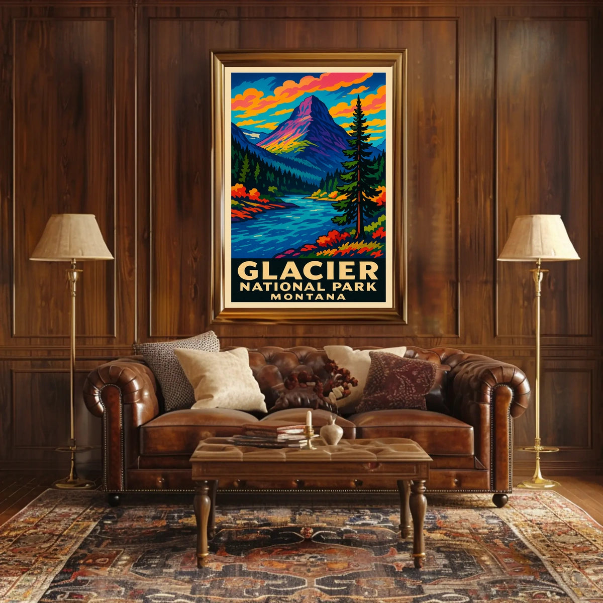 Glacier National Park Montana Poster