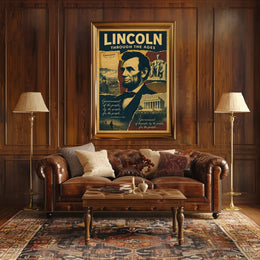 Abraham Lincoln Through the Ages Poster PosterGoat