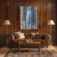 Winter Forest Serenity Poster