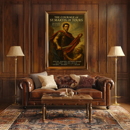 The Courage of St. Martin of Tours Poster