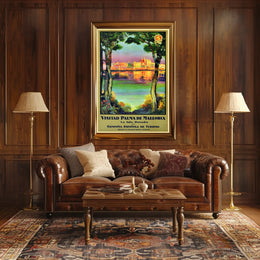 Visit Palma De Mallorca La Isla Dorada Poster