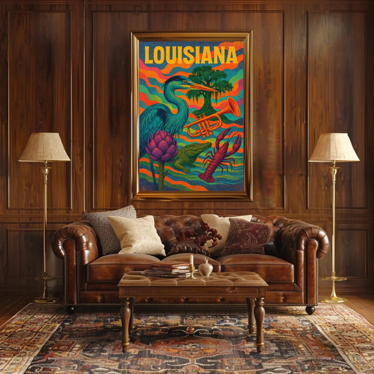 Louisiana Vibrance Poster