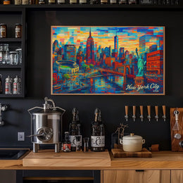 New York City Skyline Poster