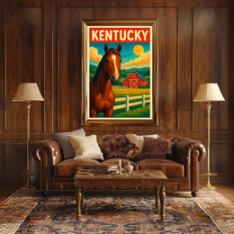 Kentucky Countryside Poster