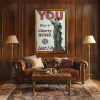 Buy Liberty Bonds Now! World War I Propaganda Poster
