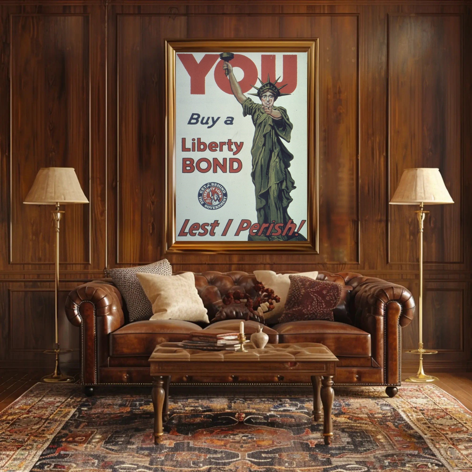 Buy Liberty Bonds Now! World War I Propaganda Poster