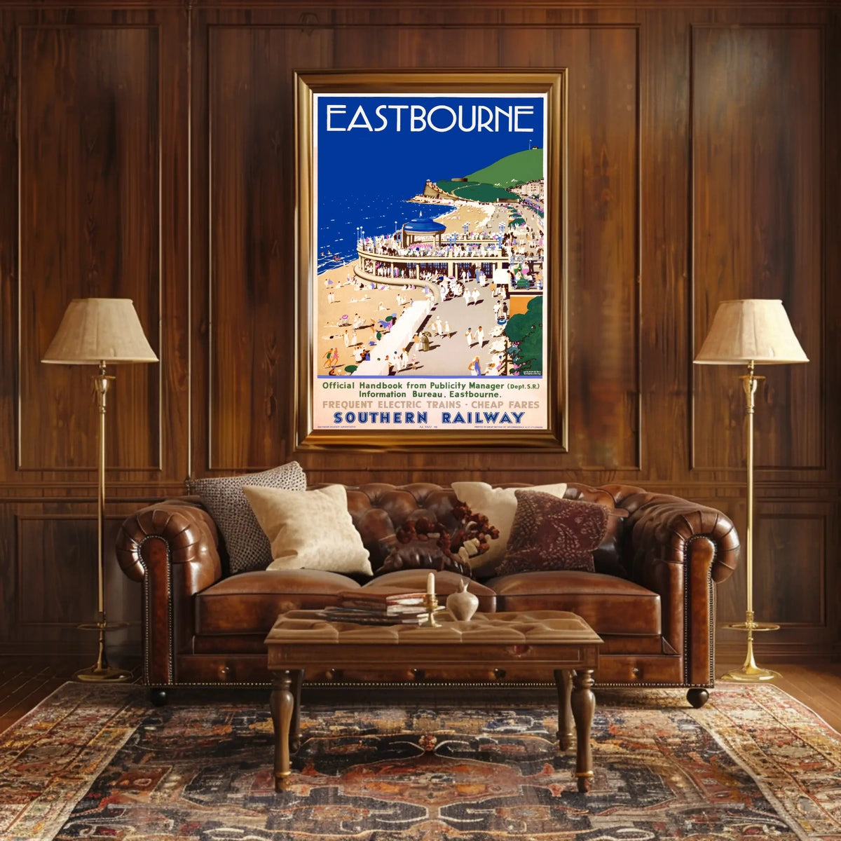 Eastbourne Southern Railway Promotion Poster