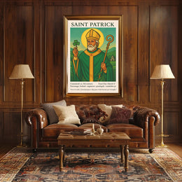 Saint Patrick Poster PosterGoat