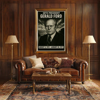 Gerald Ford 38Th President Poster