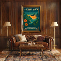 Discover America Samoa’s Beauty: National Park Poster