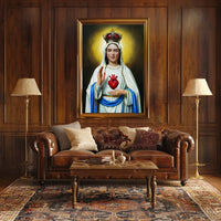 Sacred Heart of Mary Poster