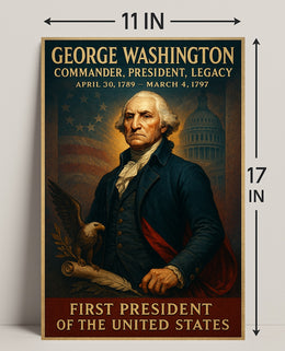 George Washington 1st President Poster PosterGoat