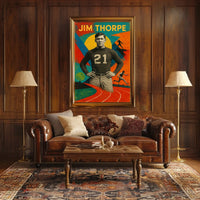 Jim Thorpe Athletic Legend Poster