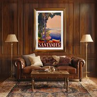 Santander Coastal Retreat Poster