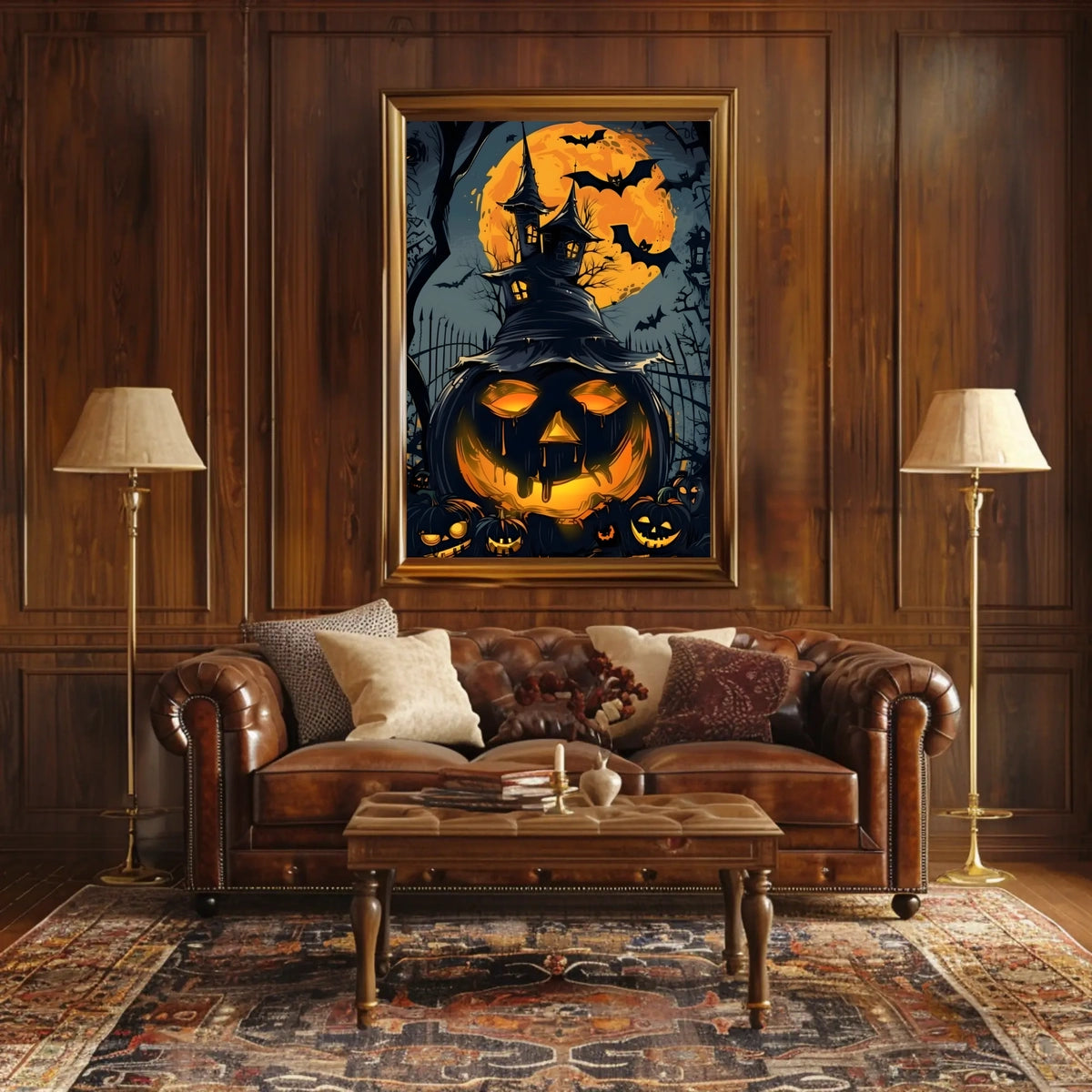 Haunted Halloween Night Poster