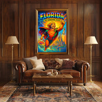 Florida The Sunshine State Poster PosterGoat