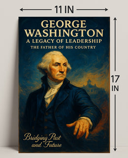 George Washington A Legacy of Leadership Poster PosterGoat