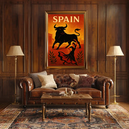Vibrant Spain Poster