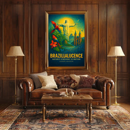 Brazillalucence Natures Symphony in Motion Poster