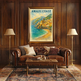 Amalfi Coast Scenic Beauty Poster