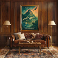 Discover The Beauty Of Acadia Poster