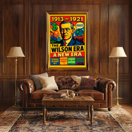 Woodrow Wilson The Wilson Era Poster PosterGoat