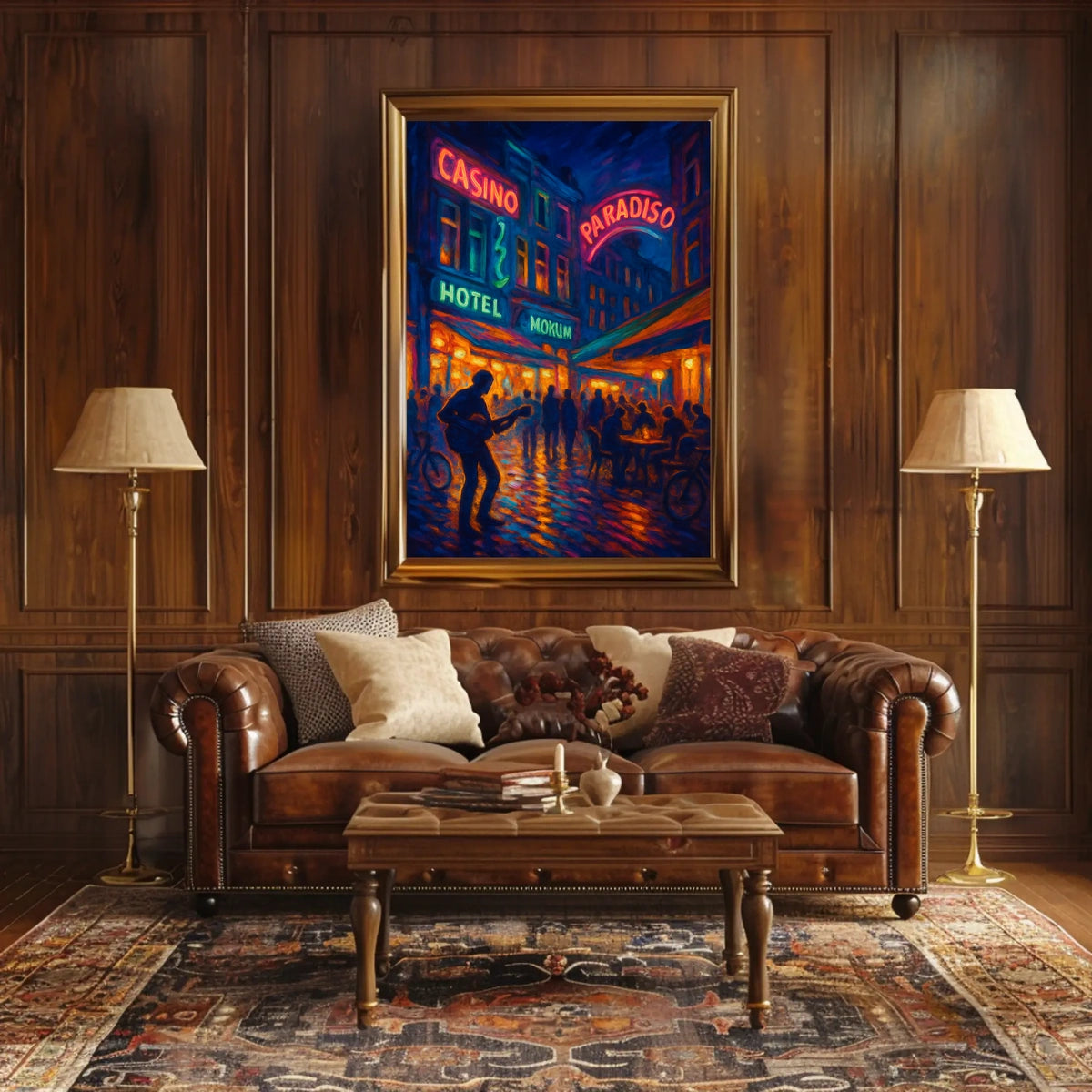 Neon Nights in Mokum Poster