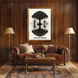 Louisiana Reflections Poster