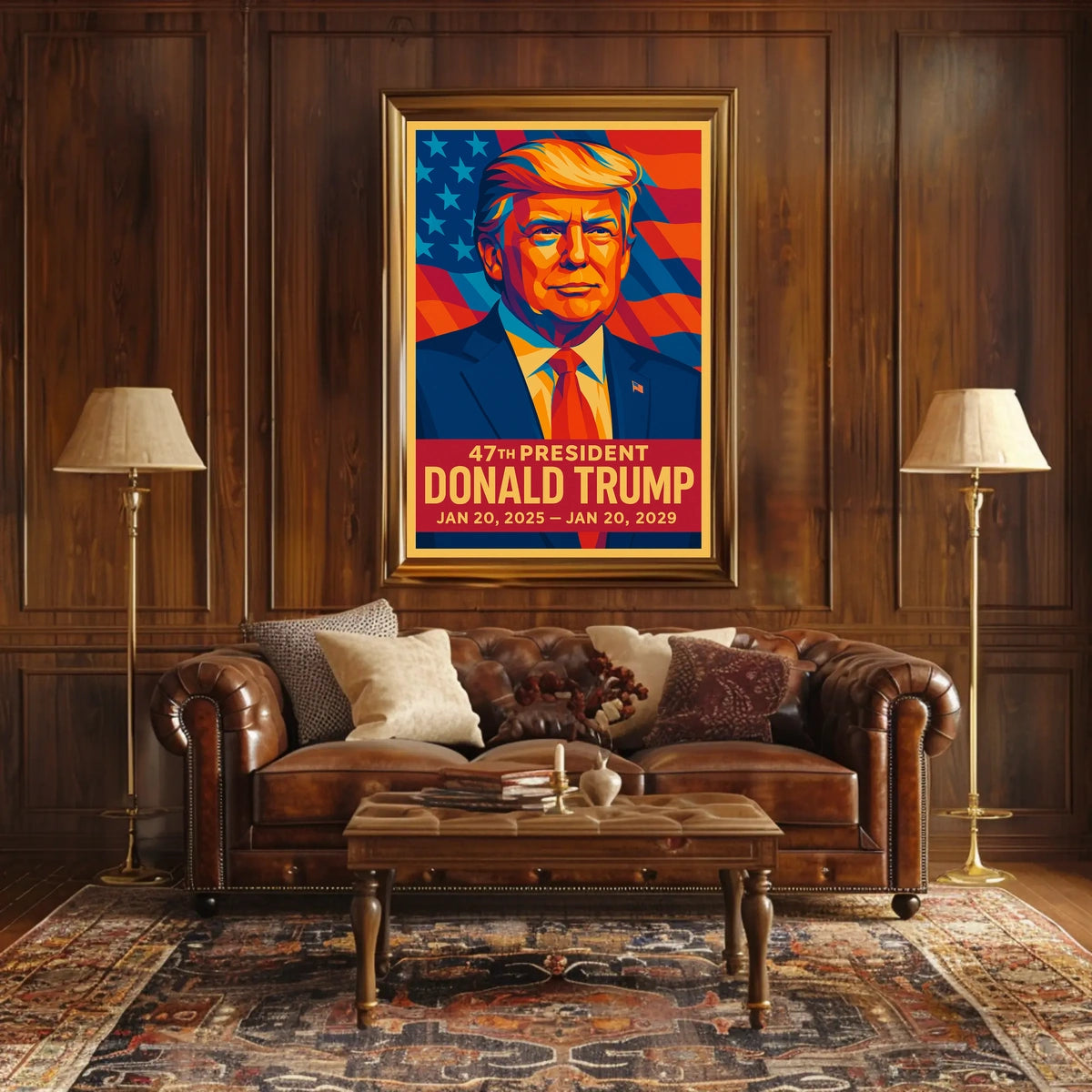 Donald Trump 47Th President Poster