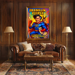 Franklin Pierce 14th President Poster PosterGoat
