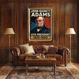John Quincy Adams 6th President Poster