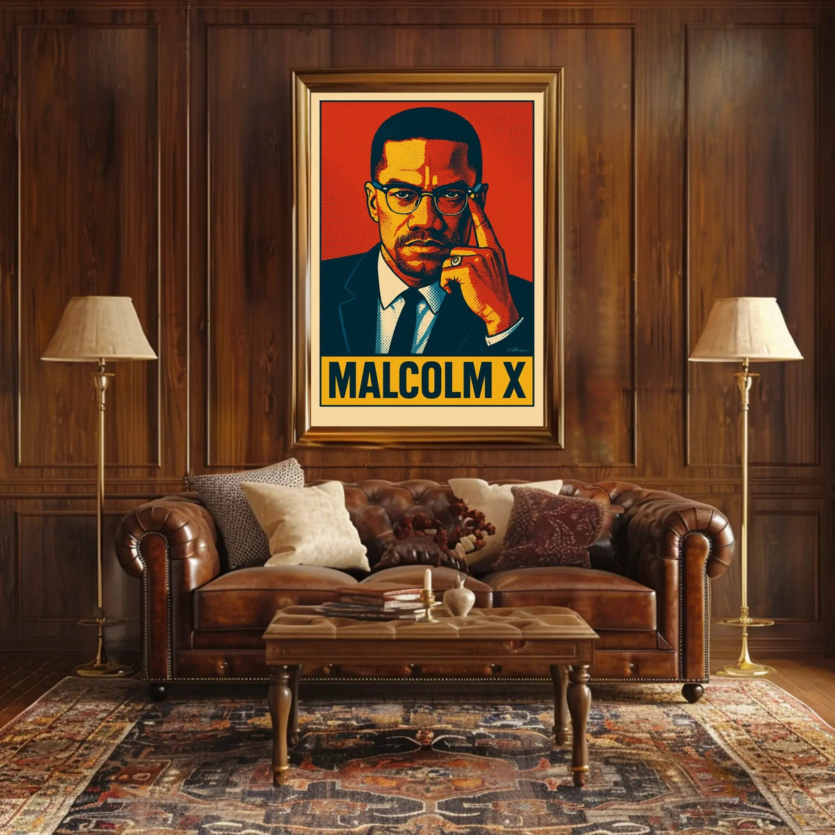 Malcolm X Poster