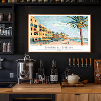 Vibrant Shores of Sharm El-Sheikh Poster PosterGoat