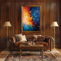 Modern Abstract Science and Education Poster