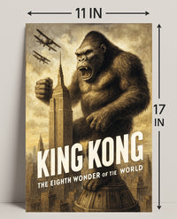 King Kong The Eighth Wonder Poster PosterGoat