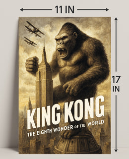 King Kong The Eighth Wonder Poster PosterGoat