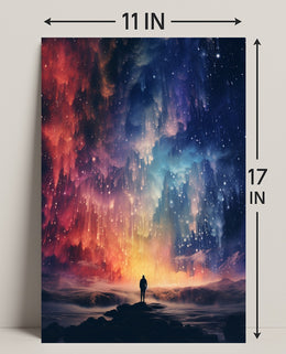 Cosmic Contemplation Poster