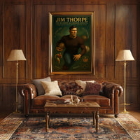 Jim Thorpe Legendary Athlete Jim Thorpe Poster