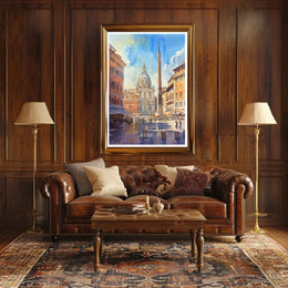 Rome Cityscape Poster PosterGoat