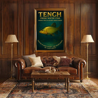 Tench Fresh Water Fish Poster