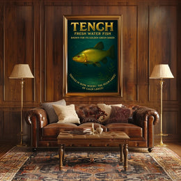 Tench Fresh Water Fish Poster